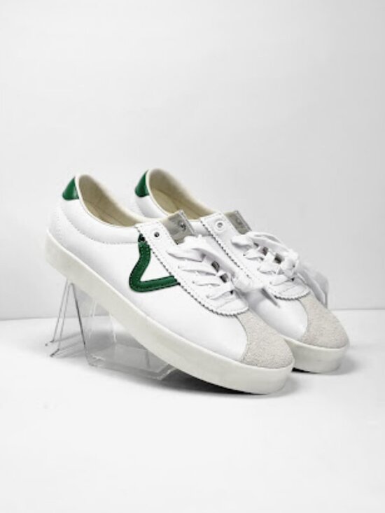 Vans Other - VANS Premium Sport Low 73 Shoes White Green leather Sneakers Sz M8.5 / W10 NWOB